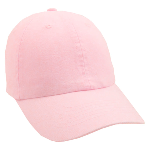 Unconstructed Deluxe Cotton Washed Brushed Golf Cap Embroidered with Your Logo