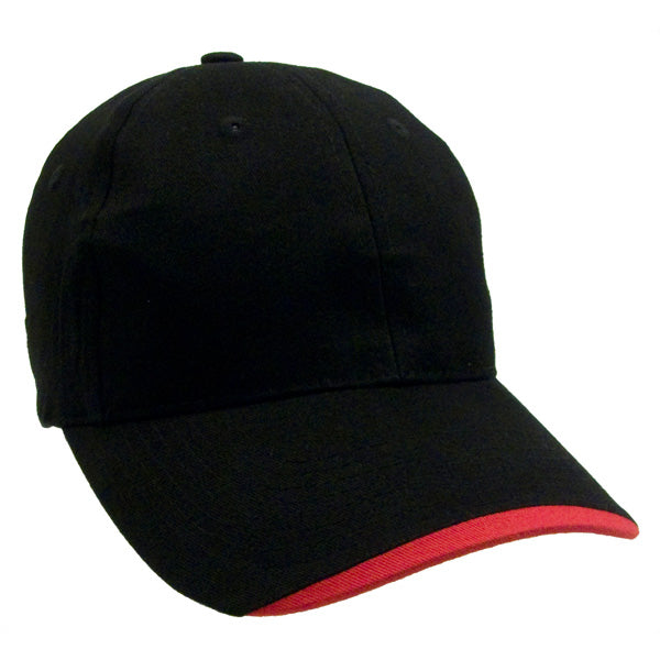 Constructed Lightweight Brushed Cotton Twill Golf Cap Embroidered with Your Logo