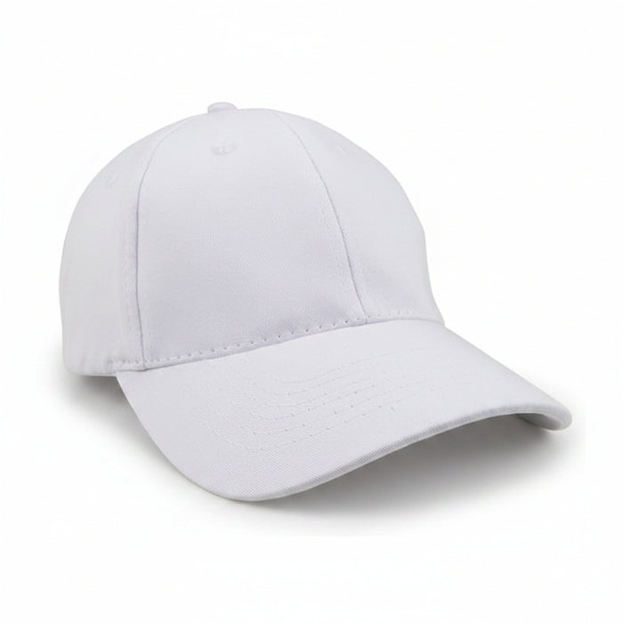Cotton Fitted Cap Embroidered with Your Logo-Tournamentshowroom.com