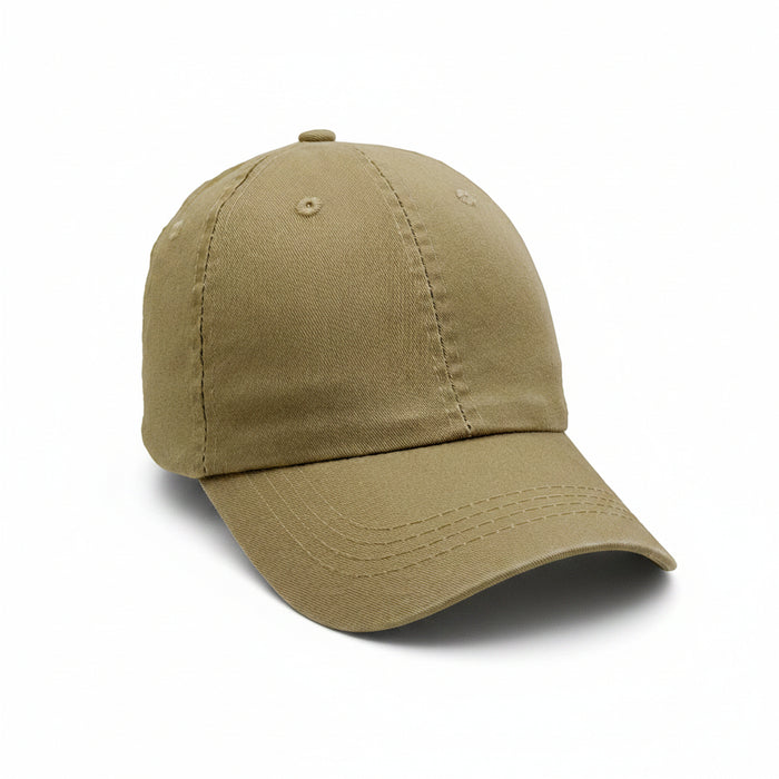 Unconstructed Chino Washed Cotton Twill Golf Cap Embroidered with Your Logo-Tournamentshowroom.com