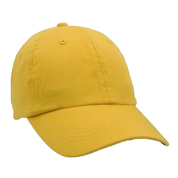 Unconstructed Chino Washed Cotton Twill Golf Cap Embroidered with Your Logo