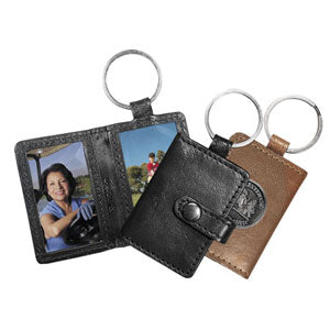 Gift Leather Photo Golf Key Chains