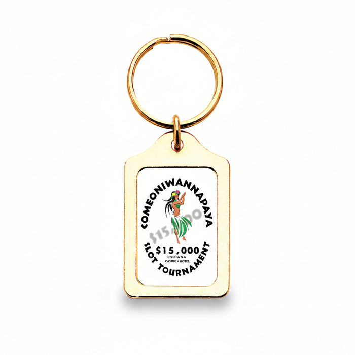 Custom Logo Framed Key Tags-Tournamentshowroom.com