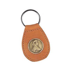 Deluxe Leather Golf Key Fob