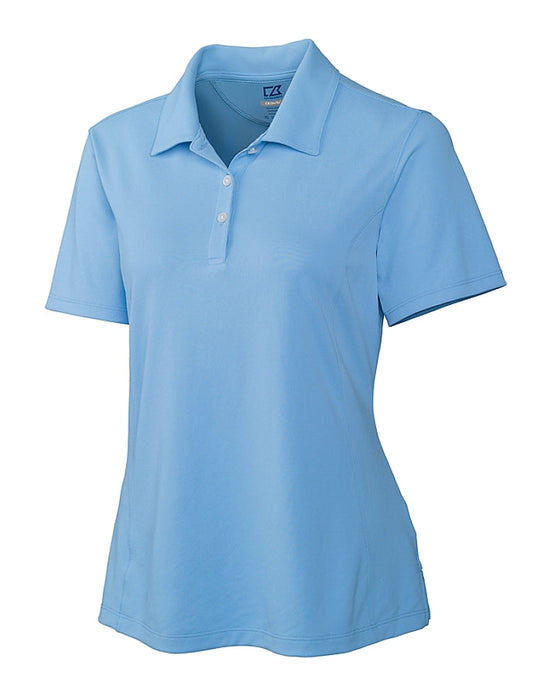 Custom Logo Embroidered Ladies' Cutter & Buck DryTec Kingston Pique Golf Polo