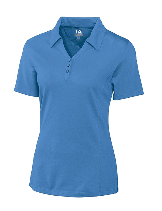 Custom Logo Embroidered Ladies' Cutter & Buck DryTec Championship Golf Polo Shirt