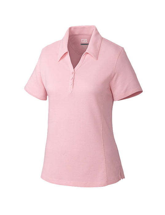 Custom Logo Embroidered Ladies' Cutter & Buck DryTec Championship Golf Polo Shirt