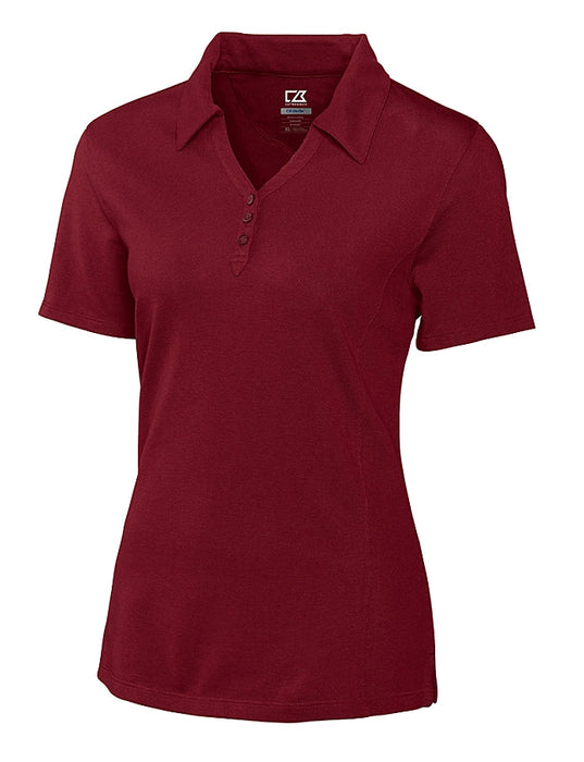 Custom Logo Embroidered Ladies' Cutter & Buck DryTec Championship Golf Polo Shirt