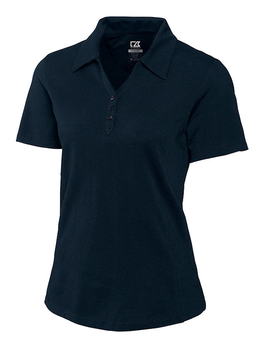 Custom Logo Embroidered Ladies' Cutter & Buck DryTec Championship Golf Polo Shirt