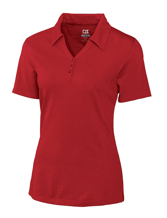 Custom Logo Embroidered Ladies' Cutter & Buck DryTec Championship Golf Polo Shirt