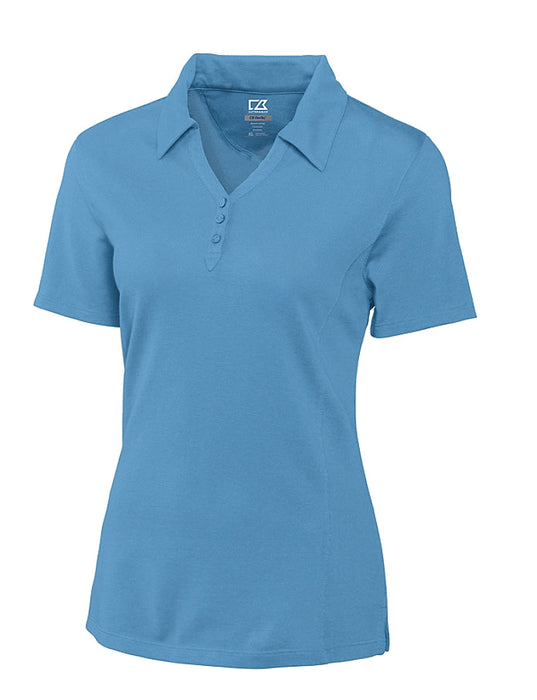 Custom Logo Embroidered Ladies' Cutter & Buck DryTec Championship Golf Polo Shirt