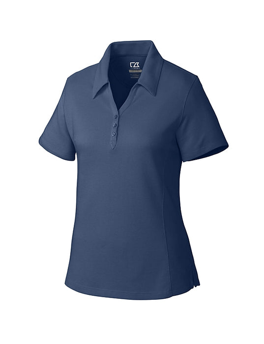 Custom Logo Embroidered Ladies' Cutter & Buck DryTec Championship Golf Polo Shirt