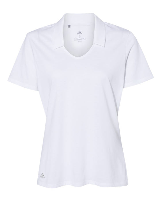 Custom Logo Embroidered Adidas - Women's Cotton Blend Sport Shirt