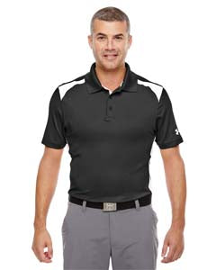 Custom Under Armour Men's Team Colorblock Polo Embroidered with your Logo