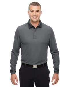 Custom Under Armour Men's Performance Long Sleeve Polo Embroidered with your Logo