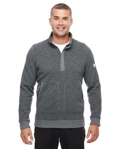 Custom Under Armour Men's Elevate 1/4 Zip Sweater Embroidered with your Logo