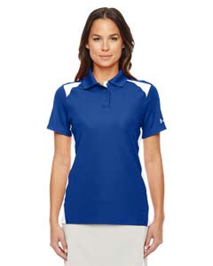 Custom Under Armour Ladies' Team Colorblock Polo Embroidered with your Logo