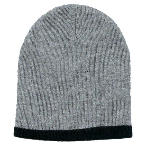 Two Color Beanie Embroidered with Your Logo