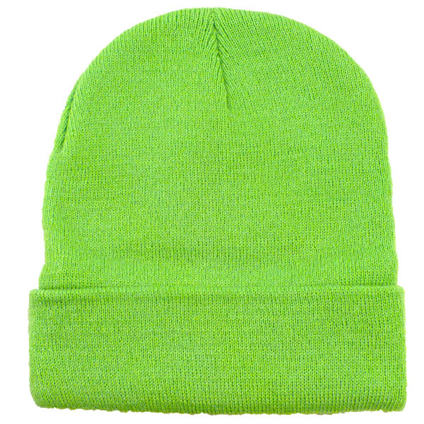 Long Knit Beanie  Embroidered with Your Logo