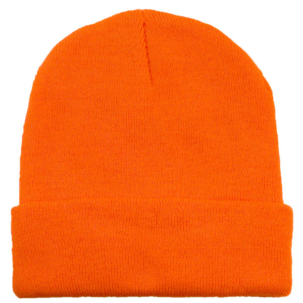 Long Knit Beanie  Embroidered with Your Logo