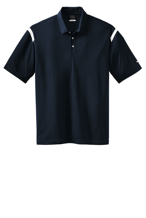 Custom Logo Embroidered Nike Golf - Dri-FIT Shoulder Stripe Polo