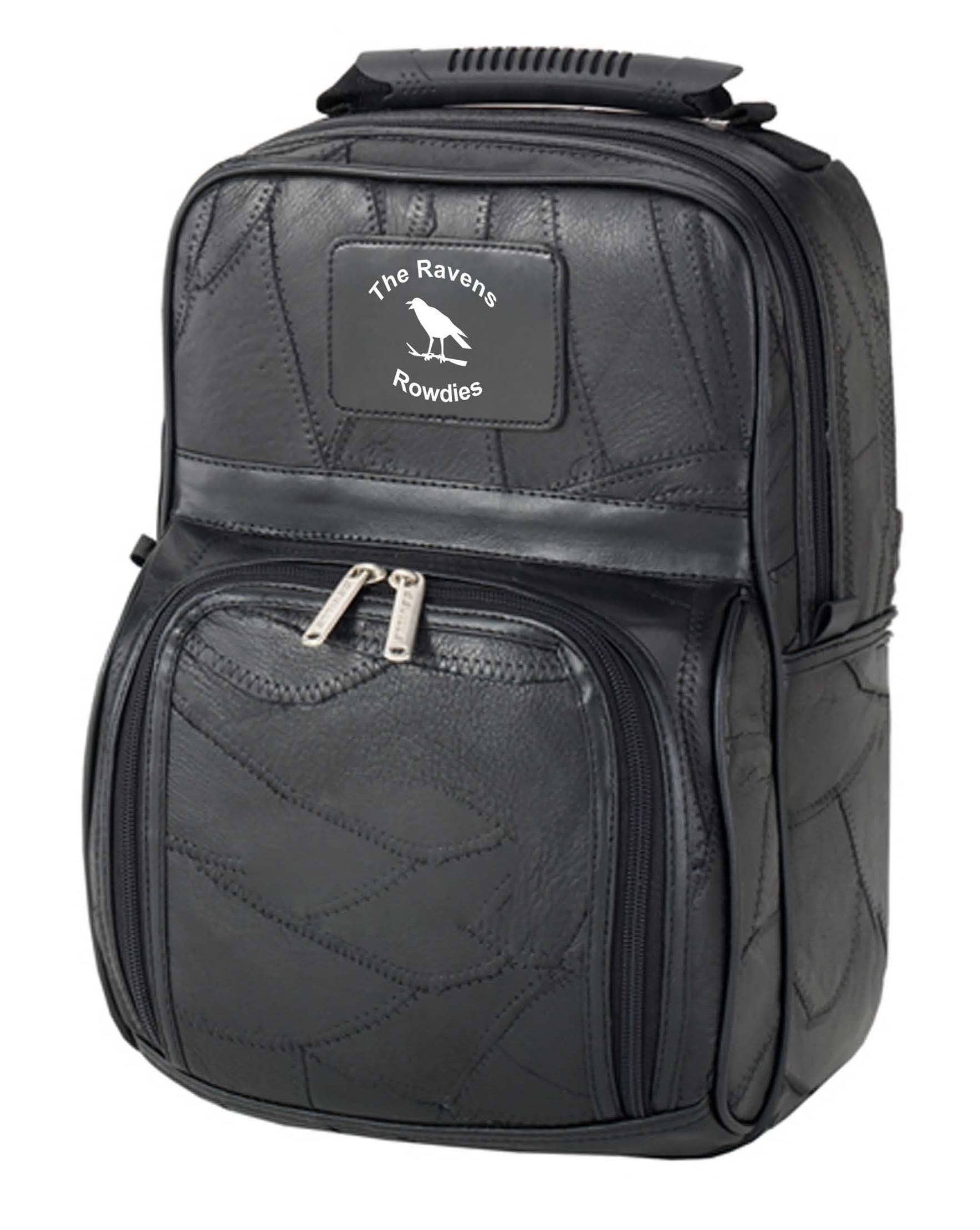 Custom Logo Cowhide Golf Shoe Caddy —