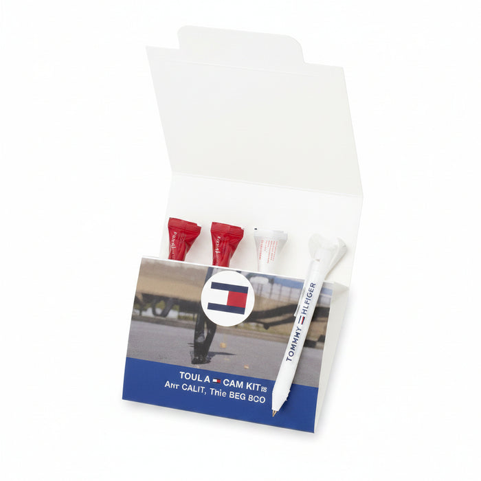 GOLF TEE MATCHBOOK-Tournamentshowroom.com