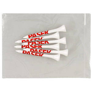 Custom Budget Logo Golf Tee Pack 6 Tees Printed with your Logo