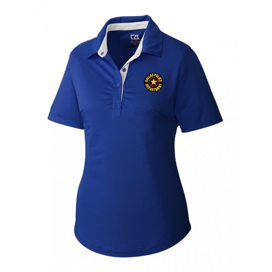 Custom Logo Embroidered Ladies' Cutter & Buck DryTec Alder Golf Polo Shirt