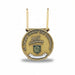 French Fold Money Clip w/Medallion-Tournamentshowroom.com