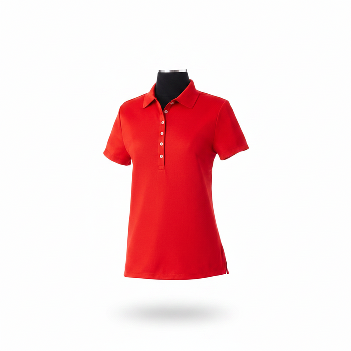 Callaway Embroidered Ladies Ottoman Polo Shirt-Tournamentshowroom.com