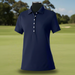 Callaway Embroidered Ladies Ottoman Polo Shirt-Tournamentshowroom.com