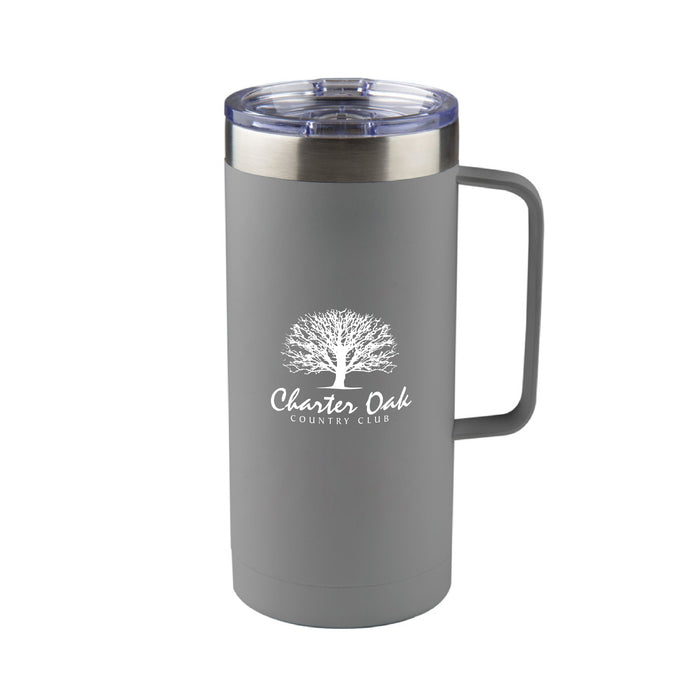 Custom Logo 18oz Arcadia Mug featuring company branding for business events