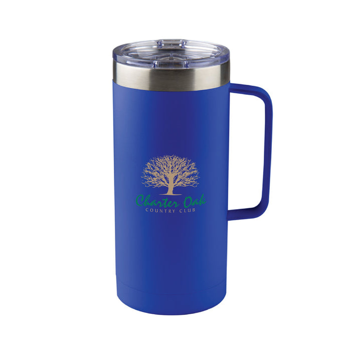 Branded 18oz Arcadia Mug for golf tournaments and sponsor giveaways