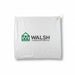 Close-up of custom logo performance fabric golf towel for golf events