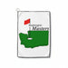 Personalized waffle golf towel for corporate golf events and sponsor gifts